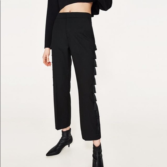 Tassel pants zara Clearance